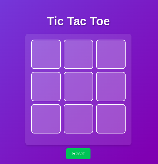Tic-Tac-Toe